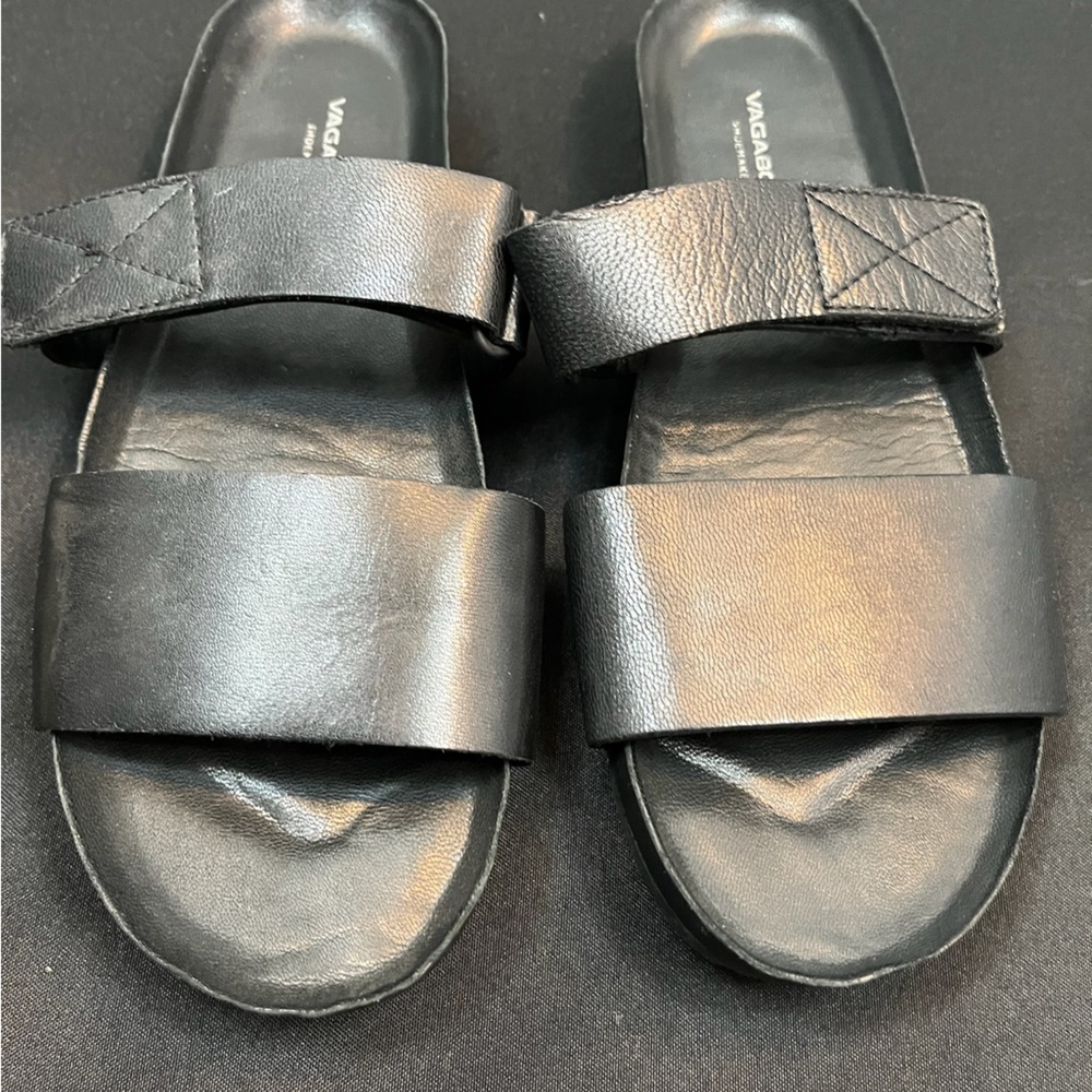 Women's Vagabond Shoemakers ~ Black Sandals Size 38 / 7.5 US